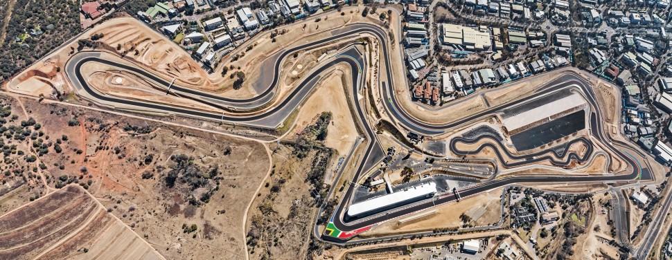 Kyalami Grand Prix Circuit после реконструкции в 2016 году